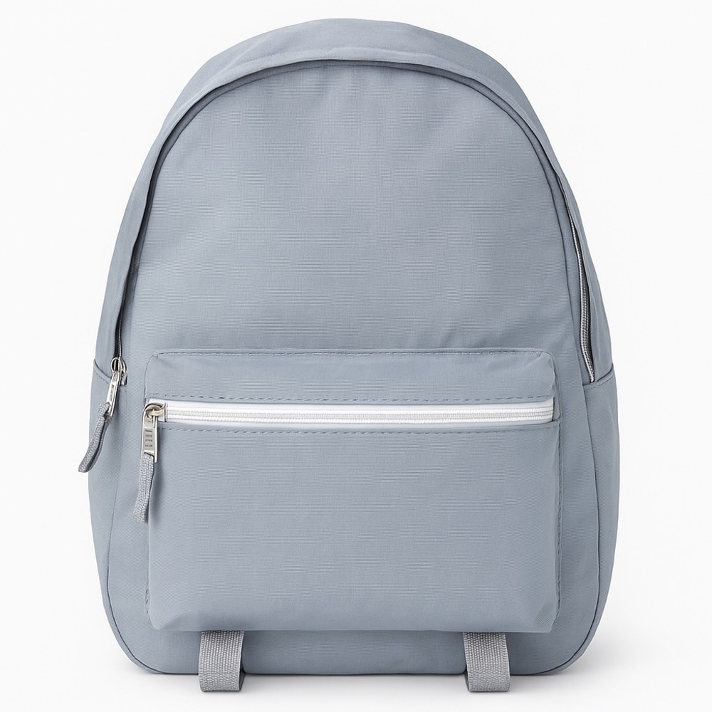 Wexford Gray and White Basic Backpack